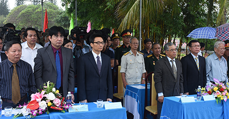 Lễ khánh thành Bia tưởng niệm liệt sĩ tại tỉnh Kon Tum nhân kỷ niệm 70 năm ngày Thương binh Liệt sĩ 